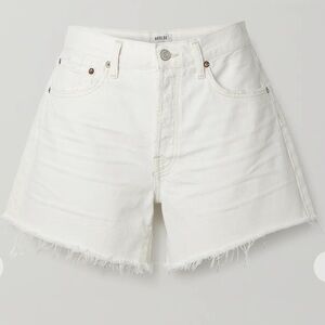 Agolde Frayed Jean Shorts